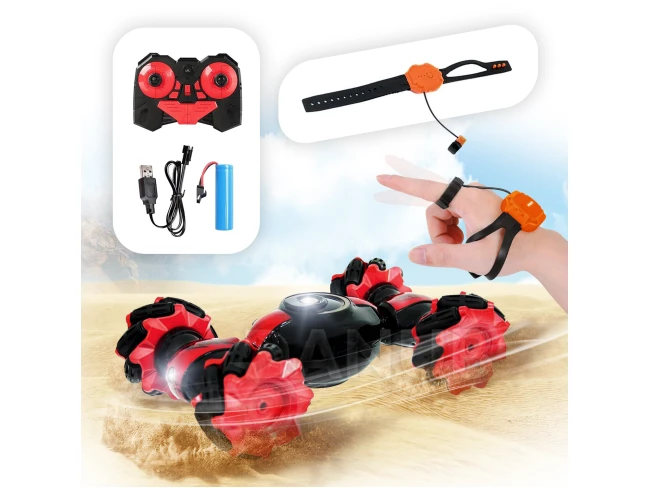 Off-Road autíčko na diaľkové ovládanie - 1:16 - s akumulátorom, prevrátiteľné , s LED