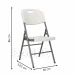 Skladacia stolička - biela