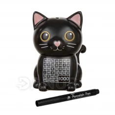 Mačacia pokladnička s trackerom