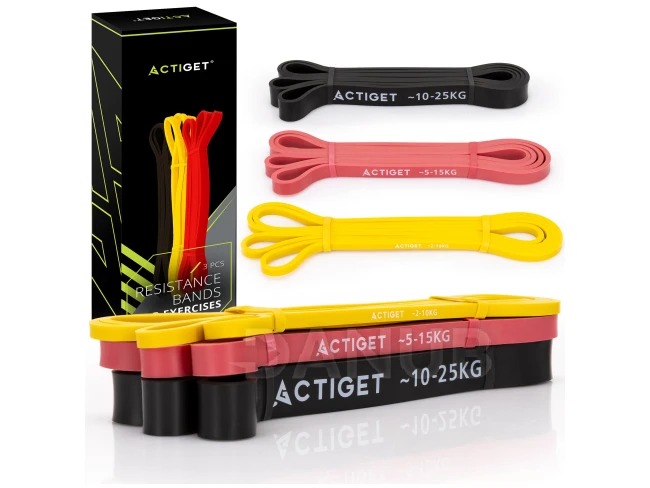 Odporové gumy na cvičenie - 3ks