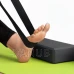 Blok na jogu z peny EVA 23x15x7,5 cm - čierny