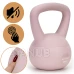 Kettlebell - mäkký - 4 kg - svetloružový Kettlebell - mäkký - 4 kg - svetloružový