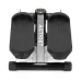 Fitness stepper s káblami a počítadlom - čierny Fitness stepper s káblami a počítadlom - čierny