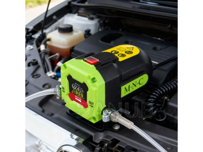 Elektrické olejové čerpadlo – na motorový olej, naftu a chladiacu kvapalinu – 12 V – 60 W