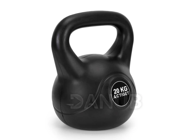 Kettlebell - 20 kg - čierny Kettlebell - 20 kg - čierny