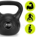 Kettlebell - 20 kg - čierny Kettlebell - 20 kg - čierny