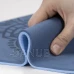 Podložka na cvičenie - 183x61x0,6 cm - protišmyková - modrá