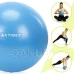 Gymnastická lopta na pilates a rehabilitáciu - 22 cm s pumpou - modrá