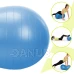 Gymnastická lopta v tvare fazule s pumpou na rehabilitačné cvičenia - 85cm - modrá