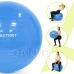 Gymnastická lopta na pilates a rehabilitáciu - 55 cm s pumpou - modrá