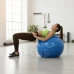 Gymnastická lopta na pilates a rehabilitáciu - 55 cm s pumpou - modrá