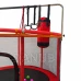 Detská trampolína s príslušenstvom - 150 cm - červená