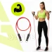 Fitness odporové gumy na cvičenie - sada 5 ks - farebné