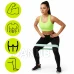Fitness odporové gumy na cvičenie - sada 3 ks - odpor 3-31 kg