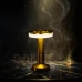 Stolová lampa - zlatá farba - nastaviteľná farebná teplota, jas - akumulátorová - USB
