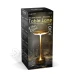Stolová lampa - zlatý kov - nastaviteľná farebná teplota, jas - akumulátorová - USB