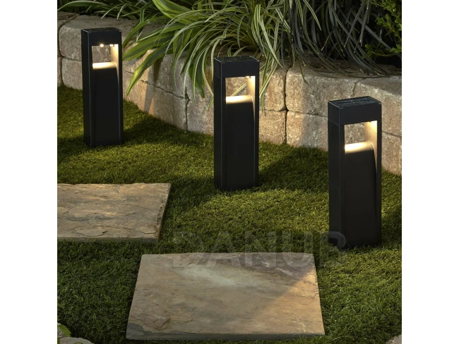 Zapichovacia solárna lampa – 2 teplé biele LED – 33 x 8 x 5 cm