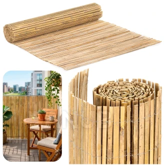 Bambusová rohož/záclona na balkón a plot - 1,8 x 5 m