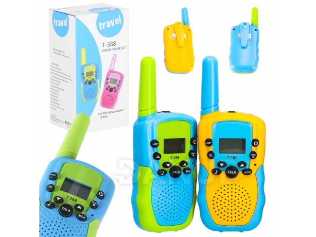 Vysielačky Walkie Talkie pre deti sada 2 kusov Vysielačky Walkie Talkie pre deti sada 2 kusov