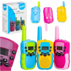 Vysielačky Walkie Talkie pre deti sada 3 kusov