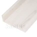 Drevené police - 40 x 15 cm - 2ks v sade - biela farba