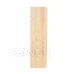 Drevený regál 3-policový - 60 cm - prírodná farba