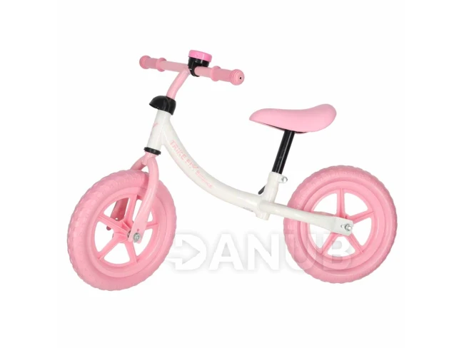 Odrážadlo Trike Fix so zvončekom - ružové