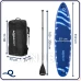 Paddleboard s príslušenstvom - 350 cm - 150kg - modrý Paddleboard s príslušenstvom - 350 cm - 150kg - modrý
