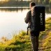 Paddleboard s príslušenstvom - 320 cm - 150kg - kvety na fialovej