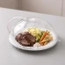 Pokrievka do mikrovlnnej rúry 25 cm - plastová