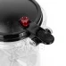 Sklenený džbán 1.65 L - transparentná/čierna