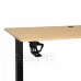 Stôl s elektrickým nastavením výšky - ovládací panel - 120x60cm - čierna/drevo Stôl s elektrickým nastavením výšky - ovládací panel - 120x60cm - čierna/drevo