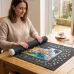 Zrolovateľná podložka na puzzle - 114x67cm - 1500 dielikov Zrolovateľná podložka na puzzle - 114x67cm - 1500 dielikov