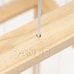 Drevený organizér na hračky - 136 x 40 x 40 cm - prírodné drevo