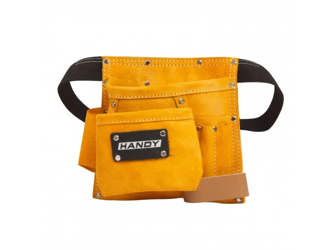 Kožená taška na náradie s držiakom klincov