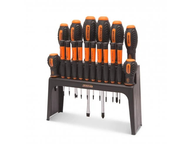 18 kusová sada skrutkovačov so stojanom