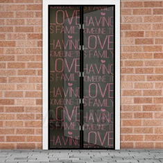 Sieťka proti hmyzu na dvere - magnetická - 100 x 210 cm - 