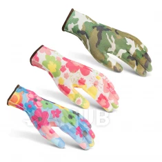 Záhradkárske rukavice vzorované