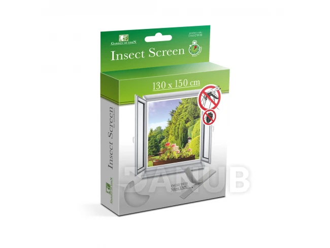 Sieťka proti hmyzu na okno - 130x150cm - biela