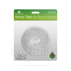 Samolepiaca páska k sieťke proti hmyzu - 5,6mx1cm - biela