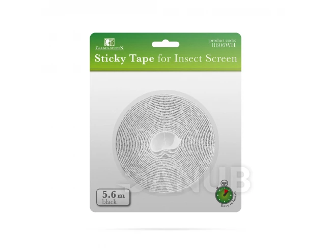 Samolepiaca páska k sieťke proti hmyzu - 5,6mx1cm - biela