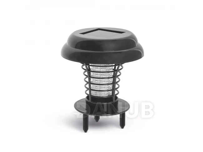 Solárna pasca na hmyz - so zapichovacím tŕňom, vešiakom čierny