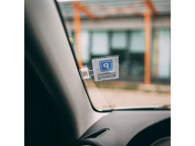 Držiak parkovacieho lístka - samolepiaci