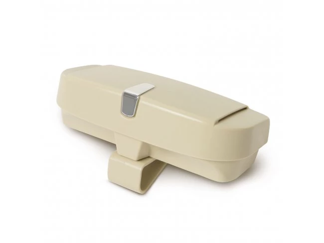 Držiak na okuliare a karty so štipcom do auta - Béžová