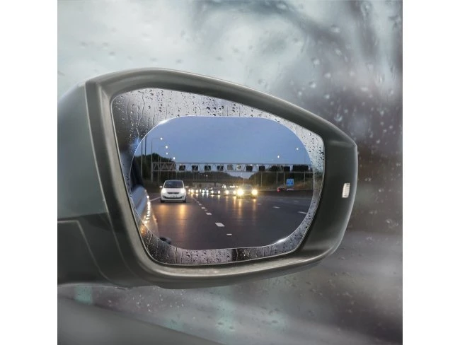 Vodoodpudivá fólia na spätné zrkadlo - 2 ks / balenie