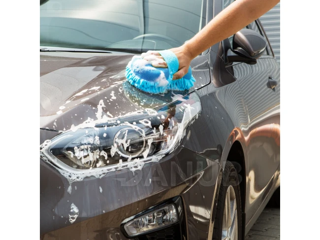 Obojstranná mikrovláknová špongia na umývanie auta