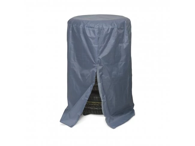 Ochranný poťah na sadu pneumatík - sivá