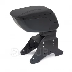 Univerzálne operadlo s úložným priestorom do auta - čierne