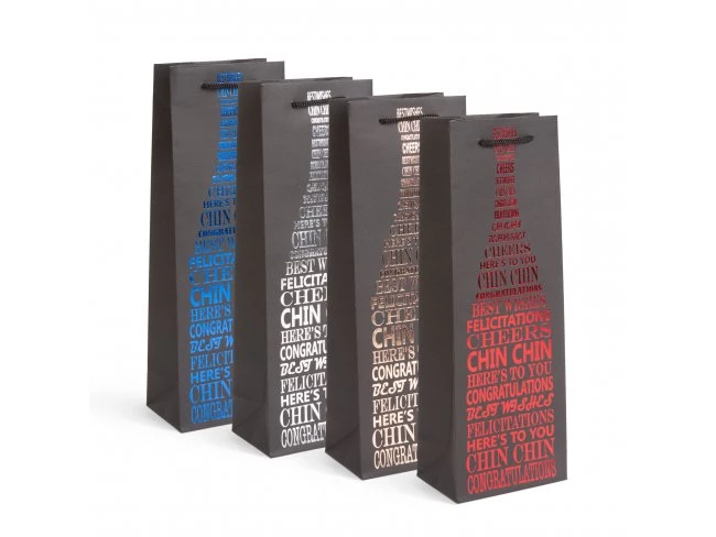 Darčeková taška na fľaše