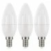 LED žiarovka Classic Candle 6W E14 neutrálna - 3ks